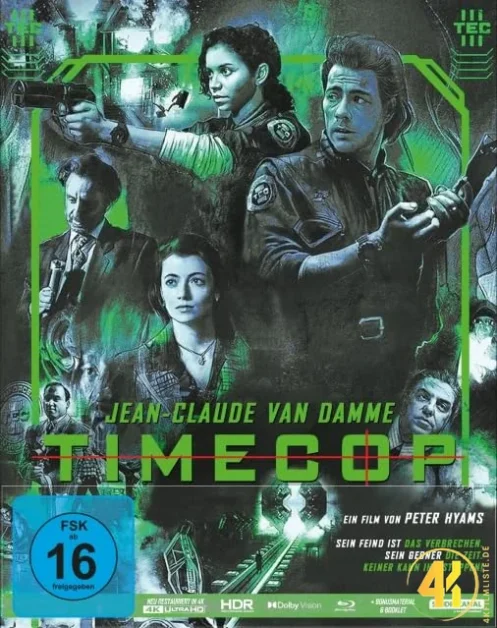 Timecop (Cover B) – 4K Mediabook (UHD + Blu-ray Disc)