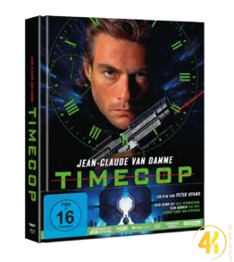 Timecop Jean Claude Van Damme 4K Mediabook Ultra HD Blu-ray Disc