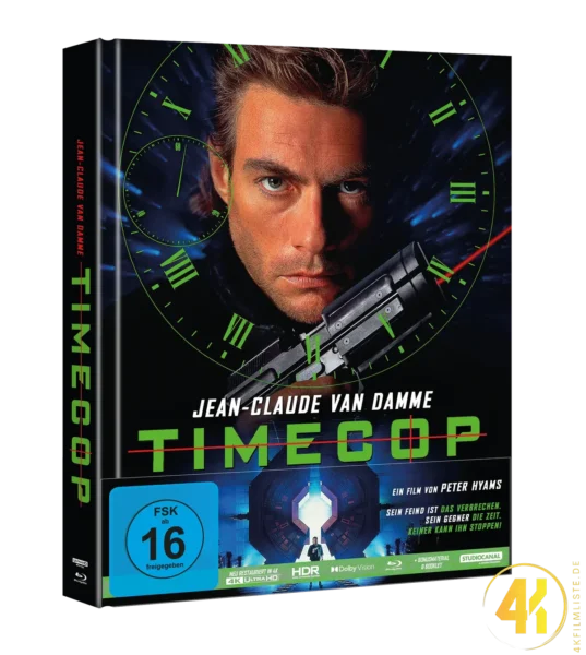 Timecop (Cover A) – 4K Mediabook (UHD + Blu-ray Disc)