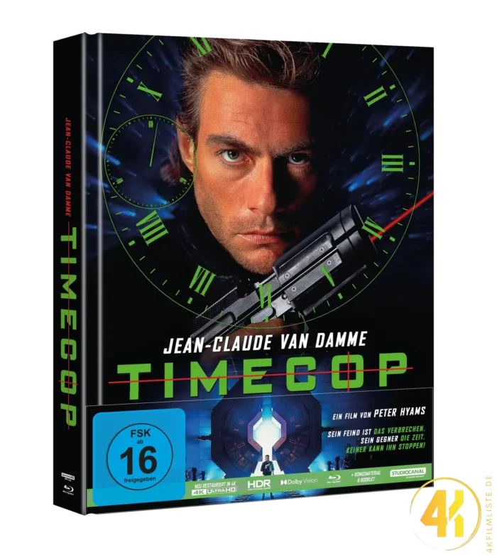Timecop (Cover A) – 4K Mediabook (UHD + Blu-ray Disc)