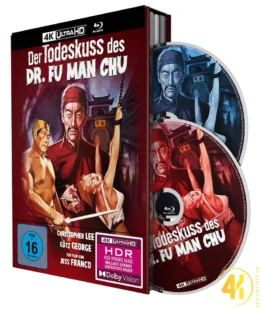 Todeskuss Fu Manchu 4K Mediabook Ultra HD Blu-ray Disc