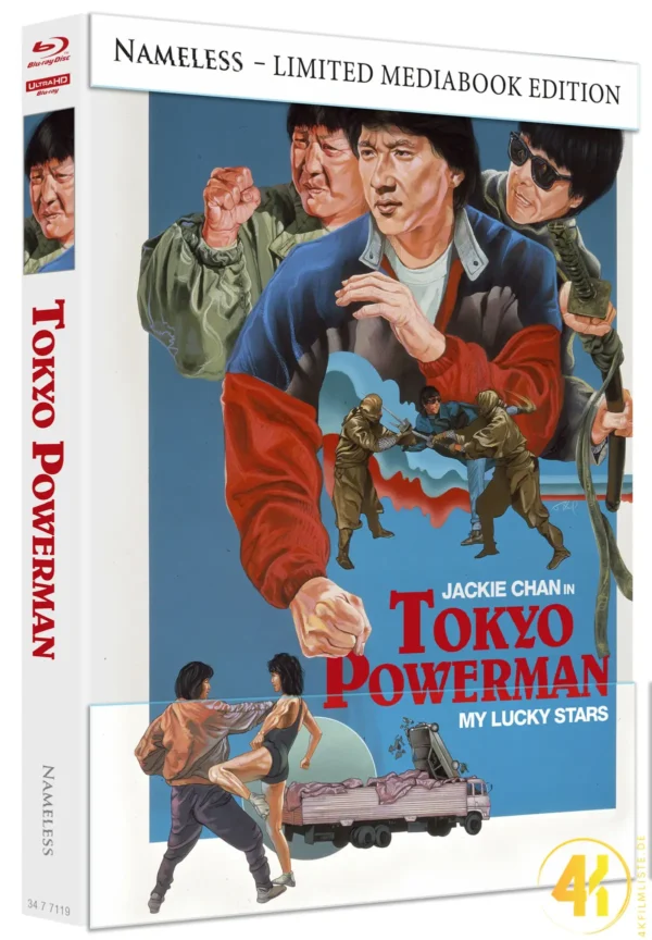 Tokyo Powerman (Cover B) – 4K Mediabook (UHD + Blu-ray Disc)