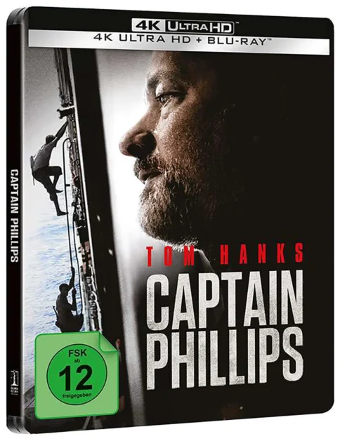 Captain Phillips – 4K Steelbook (UHD + Blu-ray Disc)