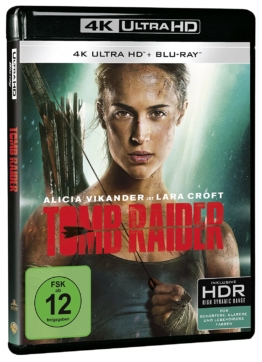 Tomb Raider 4K Blu-ray Disc (UHD Keep Case)