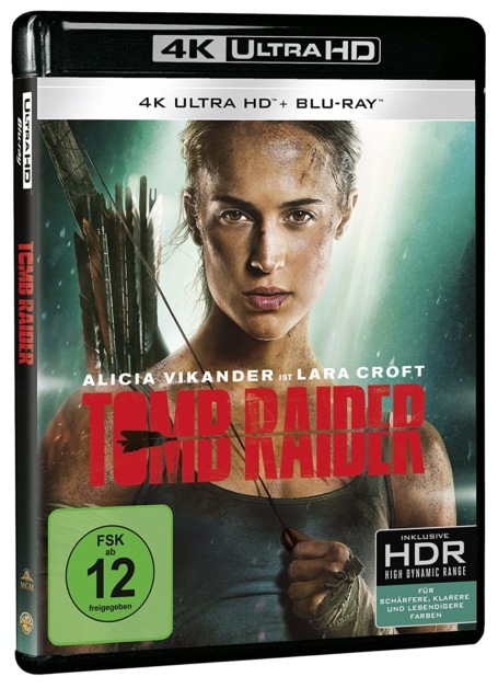 Tomb Raider 4K Blu-ray Disc (UHD Keep Case)