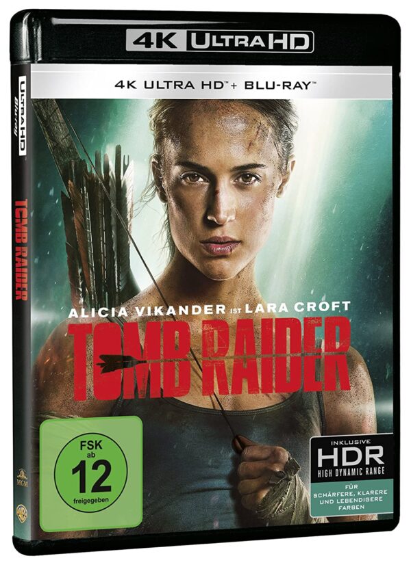 Tomb Raider – 4K Blu-ray (2018) (UHD + Blu-ray Disc)