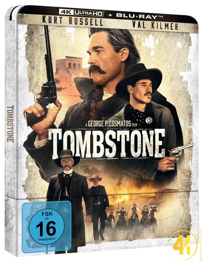 Tombstone – 4K Steelbook (UHD + Blu-ray Disc)