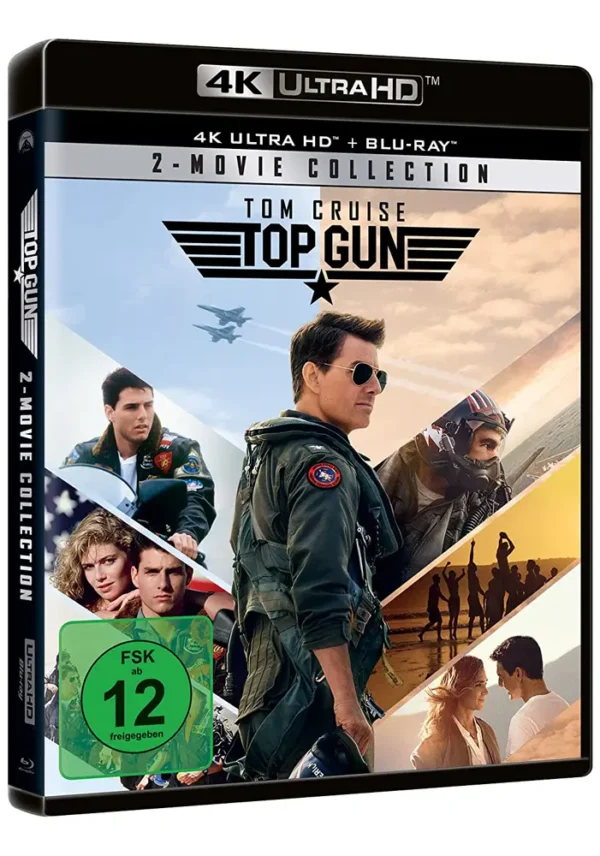 Top Gun & Top Gun: Maverick (2-Movie-Collection) – 4K Blu-ray (UHD + Blu-ray Disc)