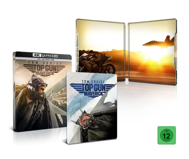Top Gun: Maverick (Lenticular Cover) – 4K Steelbook (UHD + Blu-ray Disc)