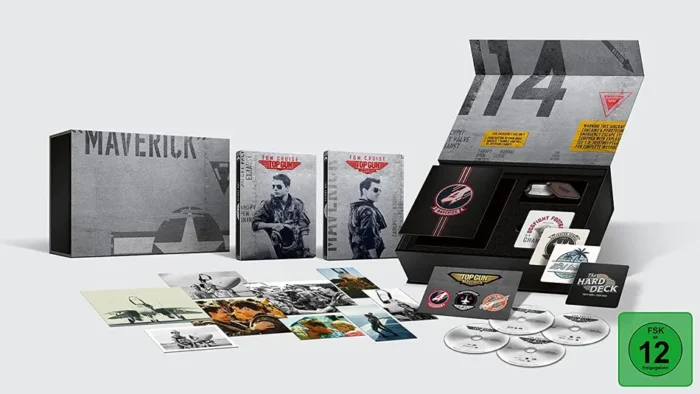 Top Gun & Top Gun: Maverick (2-Movie-Collection) – 4K Steelbook (UHD + Blu-ray Disc)