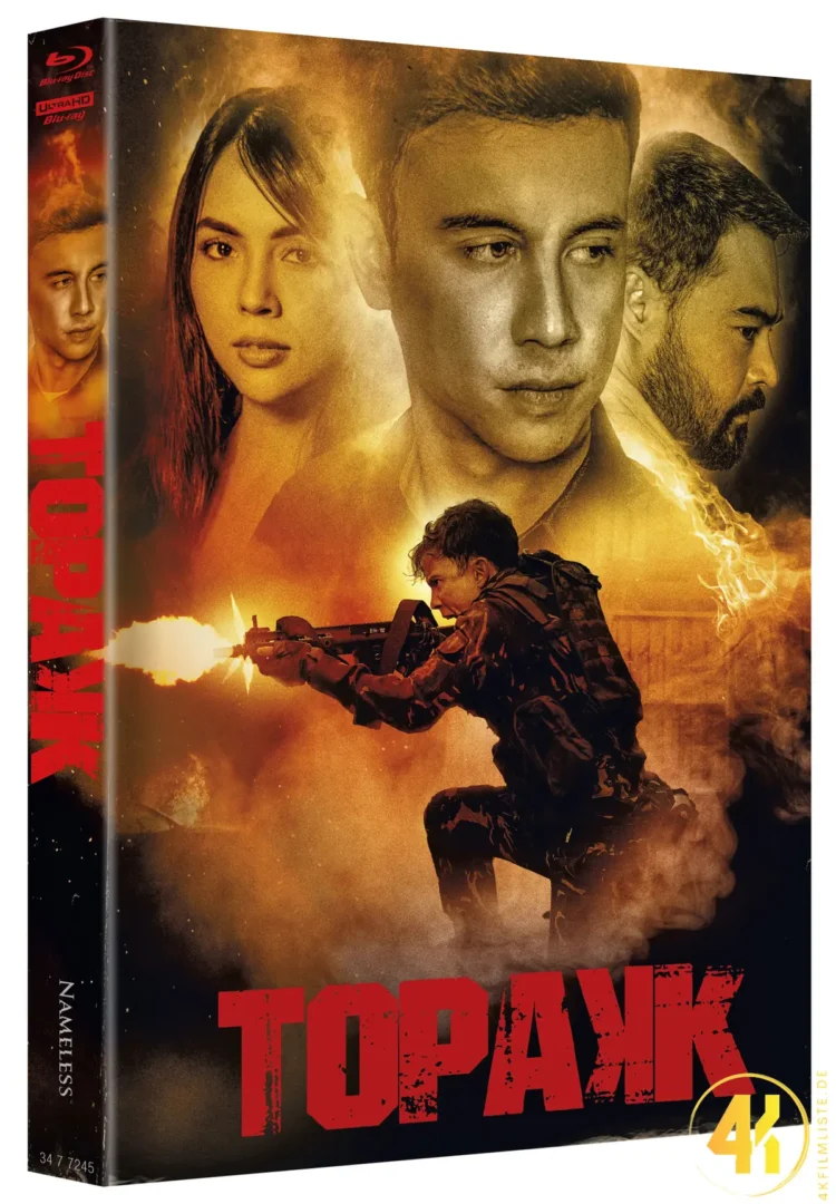 Topakk: The Last Battle Cover A 4K Mediabook