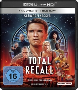 Total Recall 4K Blu-ray Cover