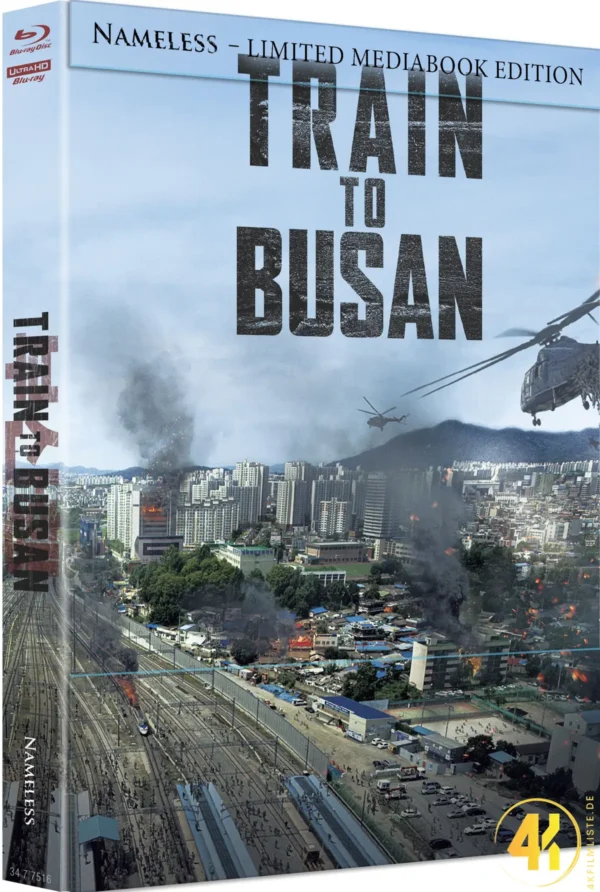 Train to Busan (Cover F) – 4K Mediabook (UHD + Blu-ray Disc + Bonus Blu-ray)