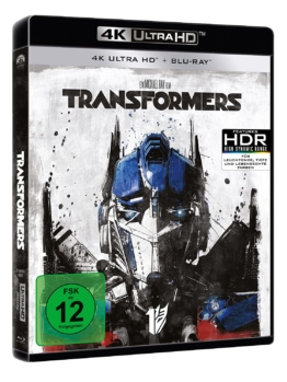 Transformers 4K Blu-ray Disc mit Autobot Optimus Prime