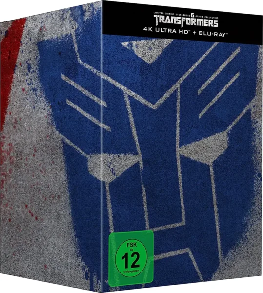 Transformers 6-Movie Collection – 4K Steelbook (UHD + Blu-ray Disc)