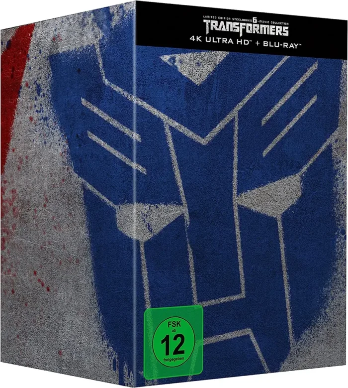Transformers 6-Movie Collection – 4K Steelbook (UHD + Blu-ray Disc)