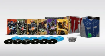 Transformers 6 Film Set mit Bumblebee auf 4K im UHD Steelbook