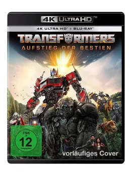 PreCover zu Transformers Aufstieg der Bestien 4K Blu-ray Disc