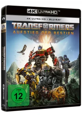 Transformers: Aufstieg der Bestien 4K Blu-ray Disc finales Cover
