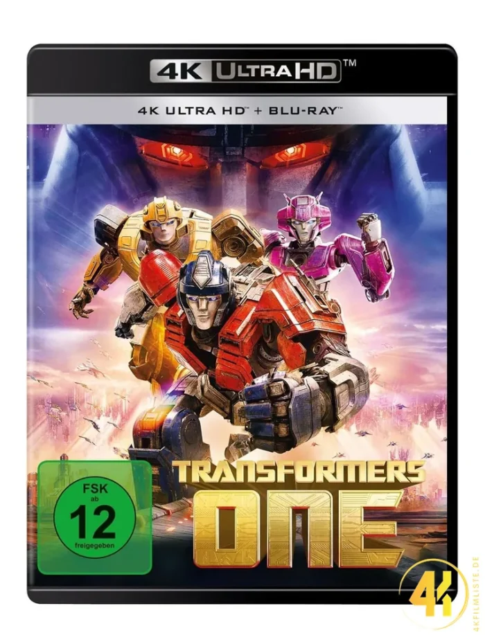 Transformers One – 4K Blu-ray (UHD + Blu-ray Disc)