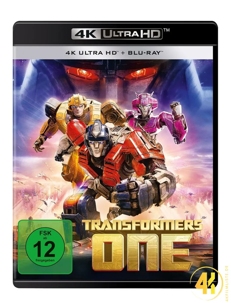 Transformers One 4K Blu-ray Ultra HD Blu-ray Disc