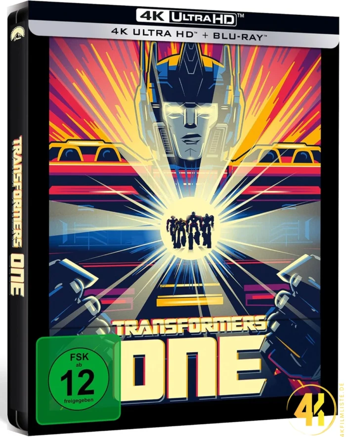 Transformers One – 4K Steelbook (UHD + Blu-ray Disc)