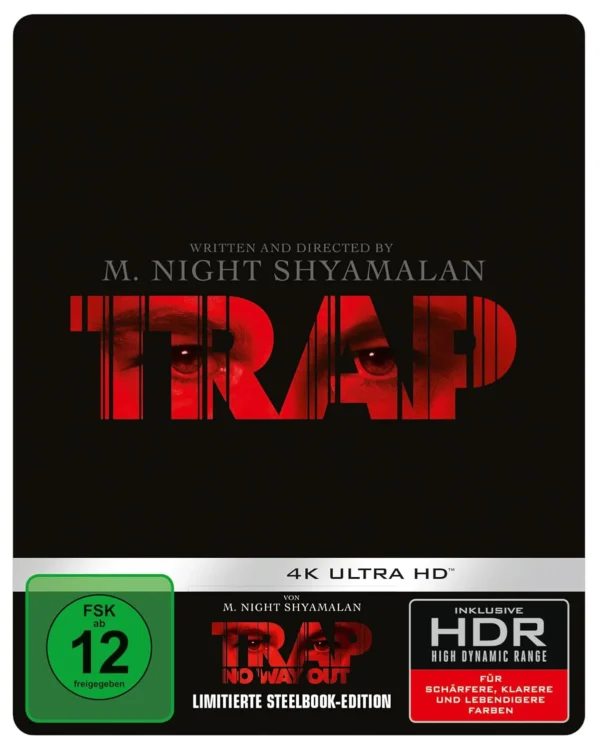 Trap: No Way Out – 4K Steelbook (UHD + Blu-ray Disc)