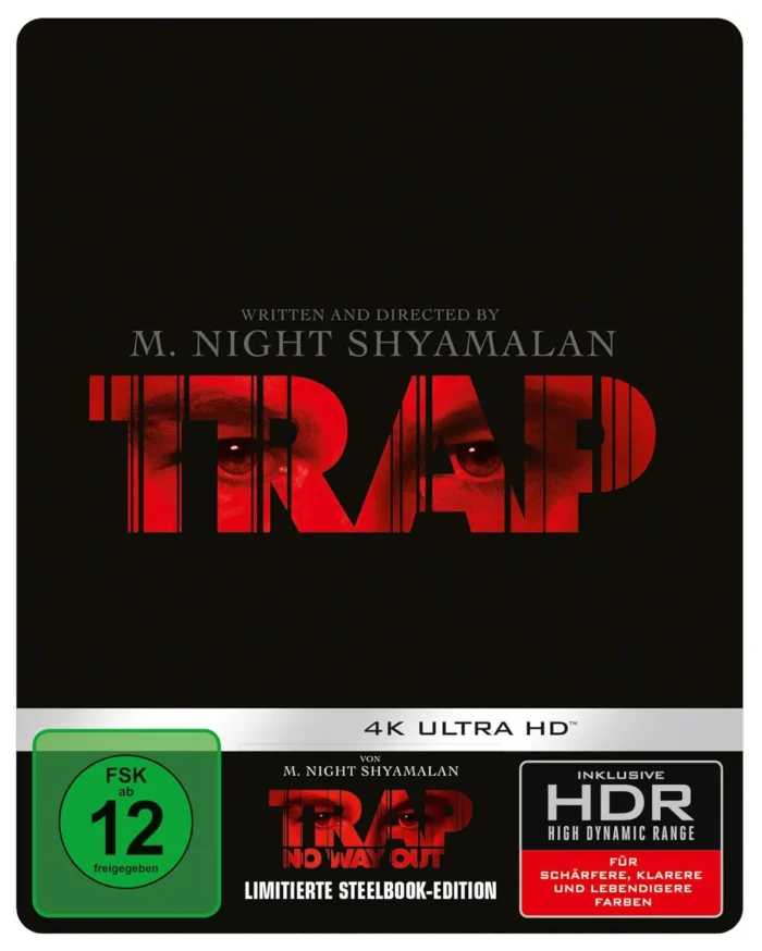 Trap: No Way Out – 4K Steelbook (UHD + Blu-ray Disc)