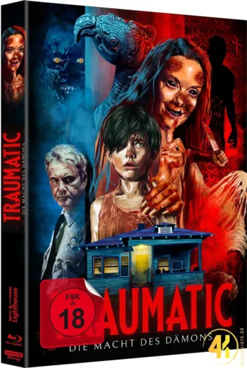 Traumatic: Die Macht des Dämons (Cover B) – 4K Mediabook (UHD + Blu-ray Disc)