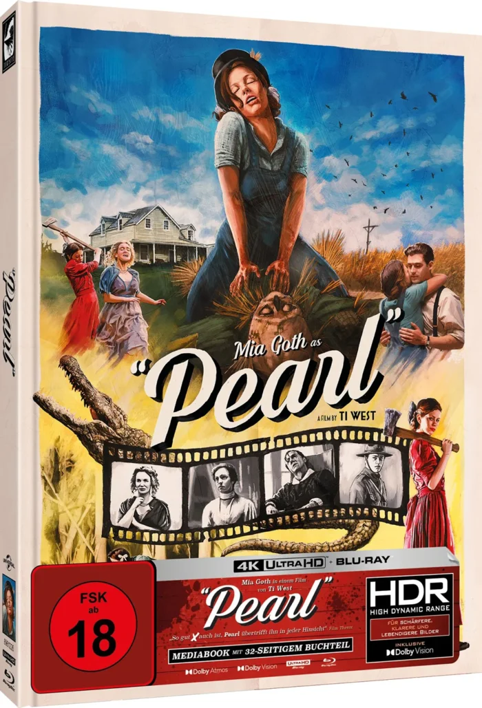 Pearl – 4K Mediabook D (UHD + Blu-ray Disc)