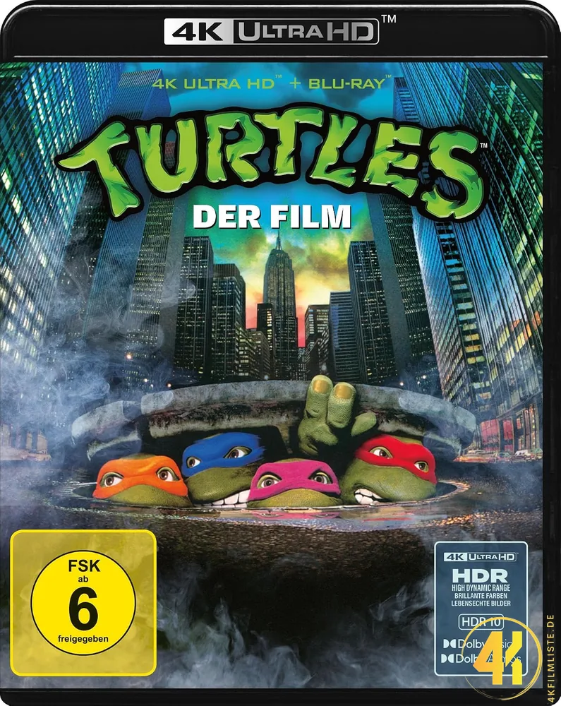 Turtles Der Film 4K Blu-ray Ultra HD Blu-ray Disc 1