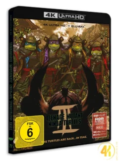 Teenage Mutant Ninja Turtles III (1993) (Cover B) – 4K Blu-ray (UHD + Blu-ray Disc)