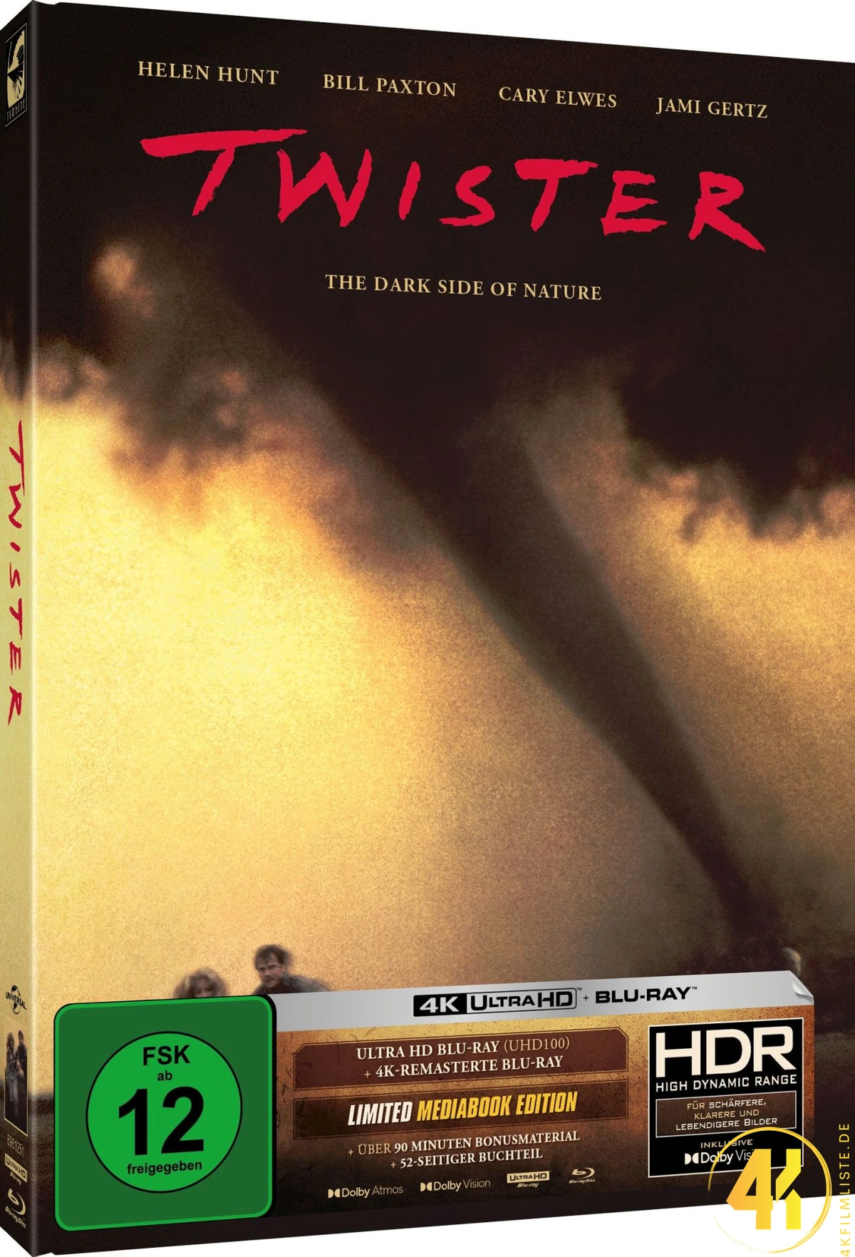 Twister – 4K Mediabook (UHD + Blu-ray Disc)
