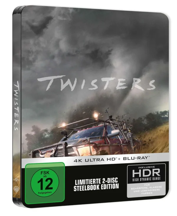 Twisters – 4K Steelbook (UHD + Blu-ray Disc)