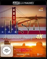 USA A West Coast Journey in 4K 4K Blu-ray UHD Blu-ray Disc