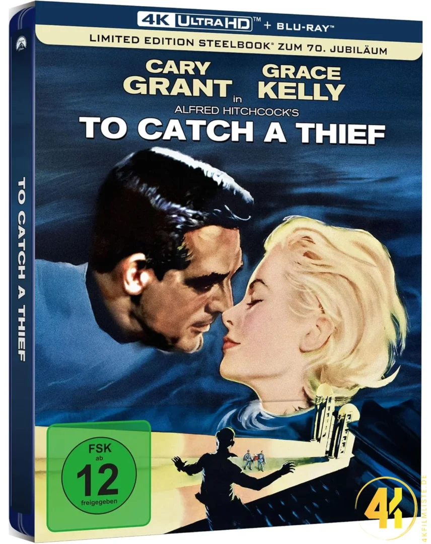 Über den Dächern von Nizza 4K Steelbook Ultra HD Blu-ray Disc