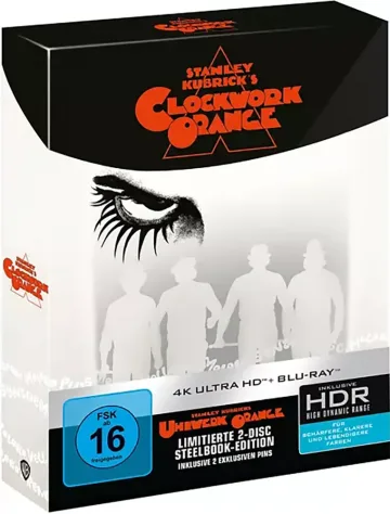 Uhrwerk Orange Titans of Cult Steelbook Edition (4K Blu-ray Disc)