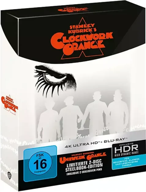 Stanley Kubricks Uhrwerk Orange (Titans of Cult) – 4K Steelbook (UHD + Blu-ray Disc)