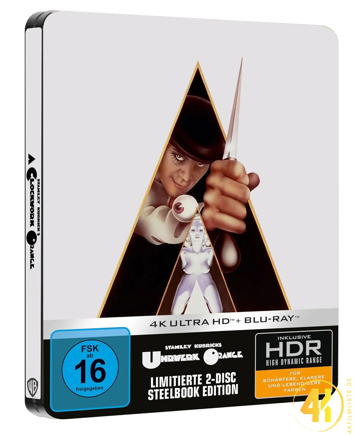 Uhrwerk Orange (A Clockwork Orange) – 4K Steelbook (UHD + Blu-ray Disc)