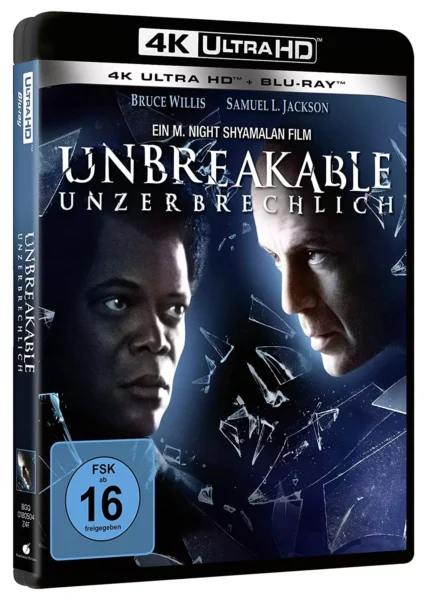 Unbreakable – Unzerbrechlich – 4K Blu-ray (UHD + Blu-ray Disc)