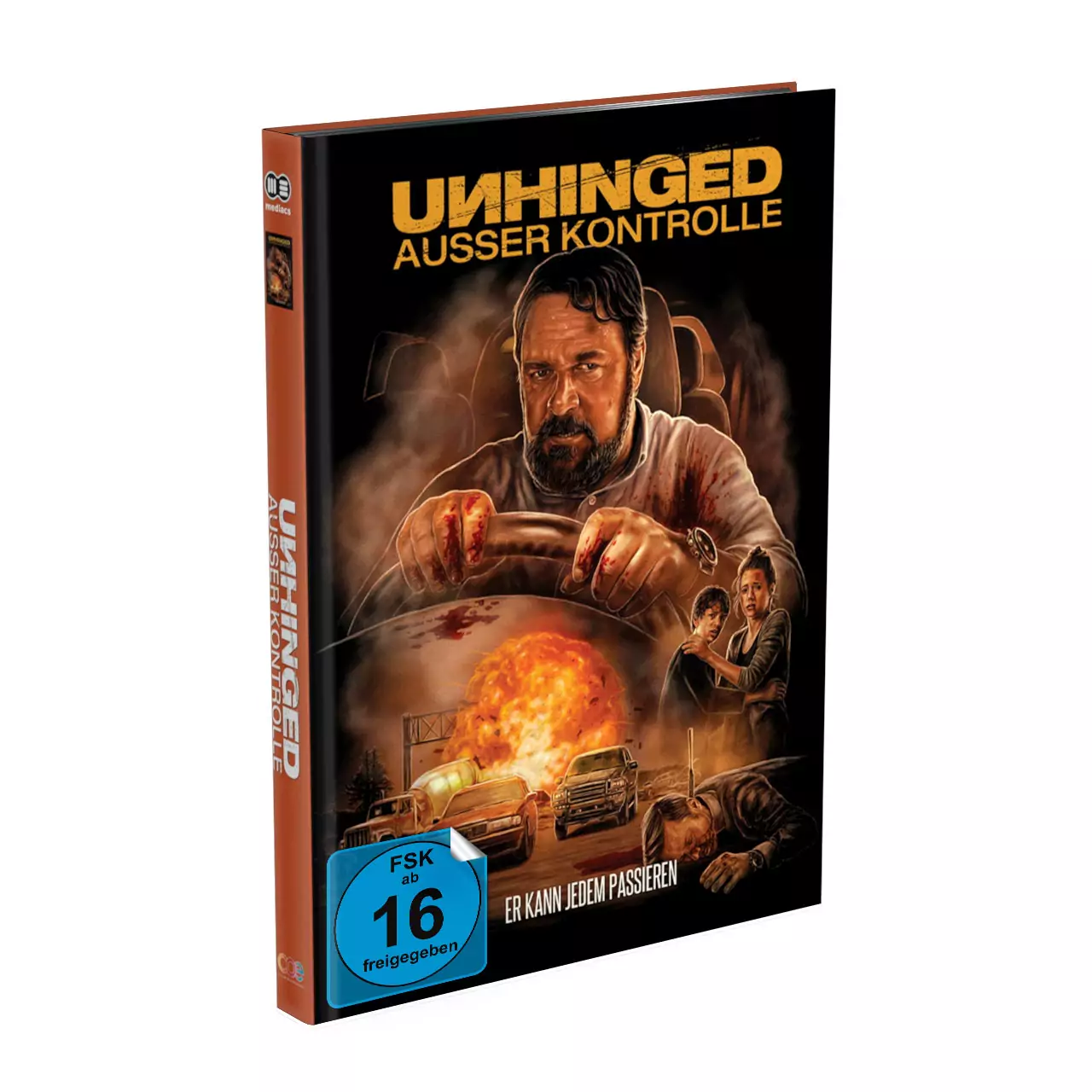 Unhinged: Ausser Kontrolle – 4K Mediabook (UHD + Blu-ray Disc)