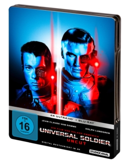 Steelbook Cover zu Universal Soldier 4K Ultra HD Blu-ray