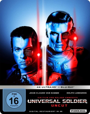SUniversal Soldier 4K Steelbook mit Ultra HD Blu-ray