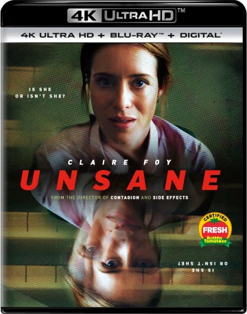 Unsane Ausgeliefert 4K Blu-ray UHD Blu-ray Disc