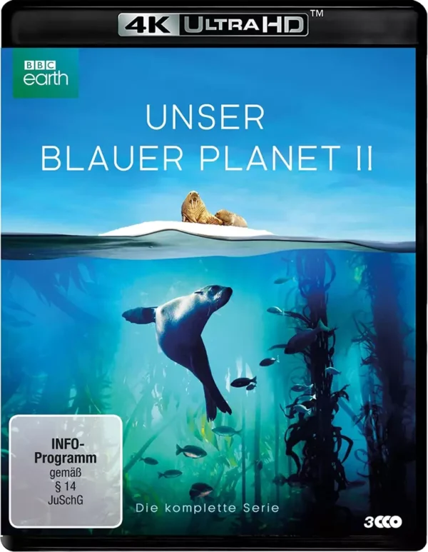 Unser blauer Planet II (Der blaue Planet) – 4K Blu-ray (UHD + Blu-ray Disc)