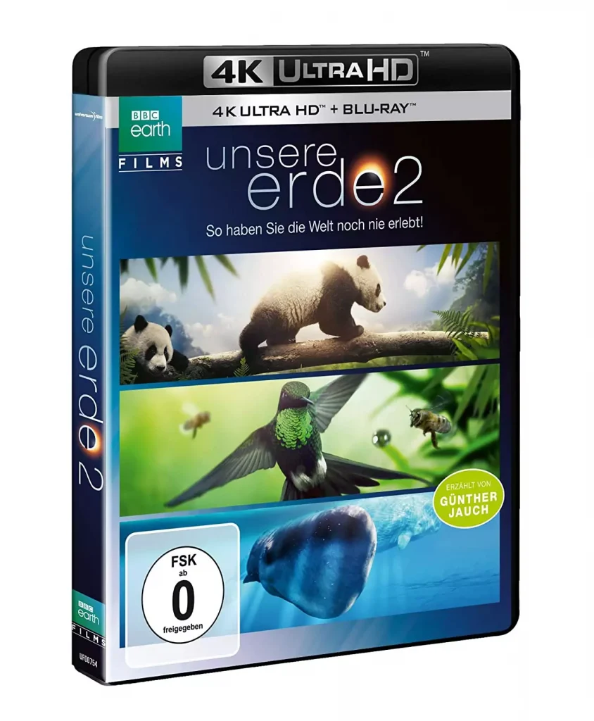 Unsere Erde 2 - 4K Blu-ray Disc (Seitenansicht)
