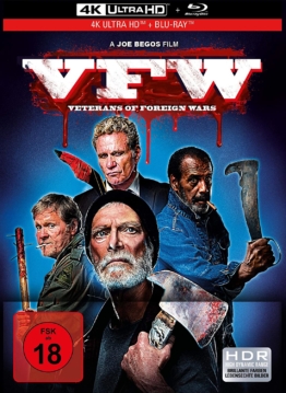 VFW - 4K UHD Mediabook Cover mit Stephen Lang (Avatar)