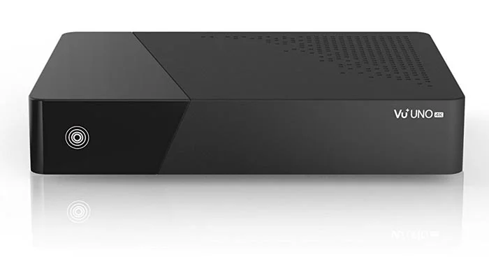 Bild vom VU+ Uno 4K Receiver mit Linux Betriebssystem