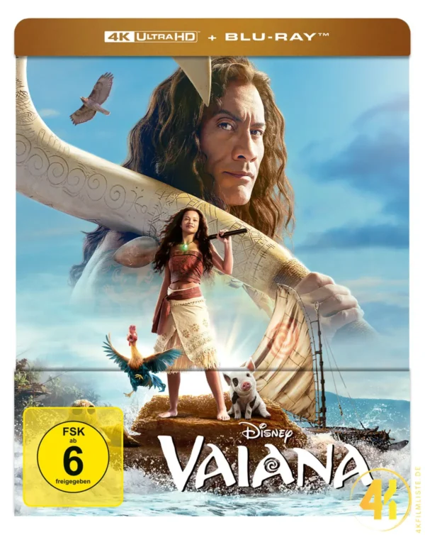 Vaiana (2026) – 4K Steelbook (UHD + Blu-ray Disc)