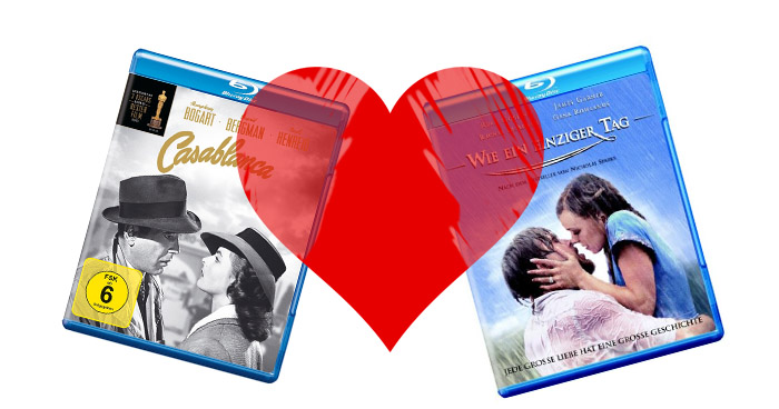 Valentinstag Blu-ray- und DVD-Aktion